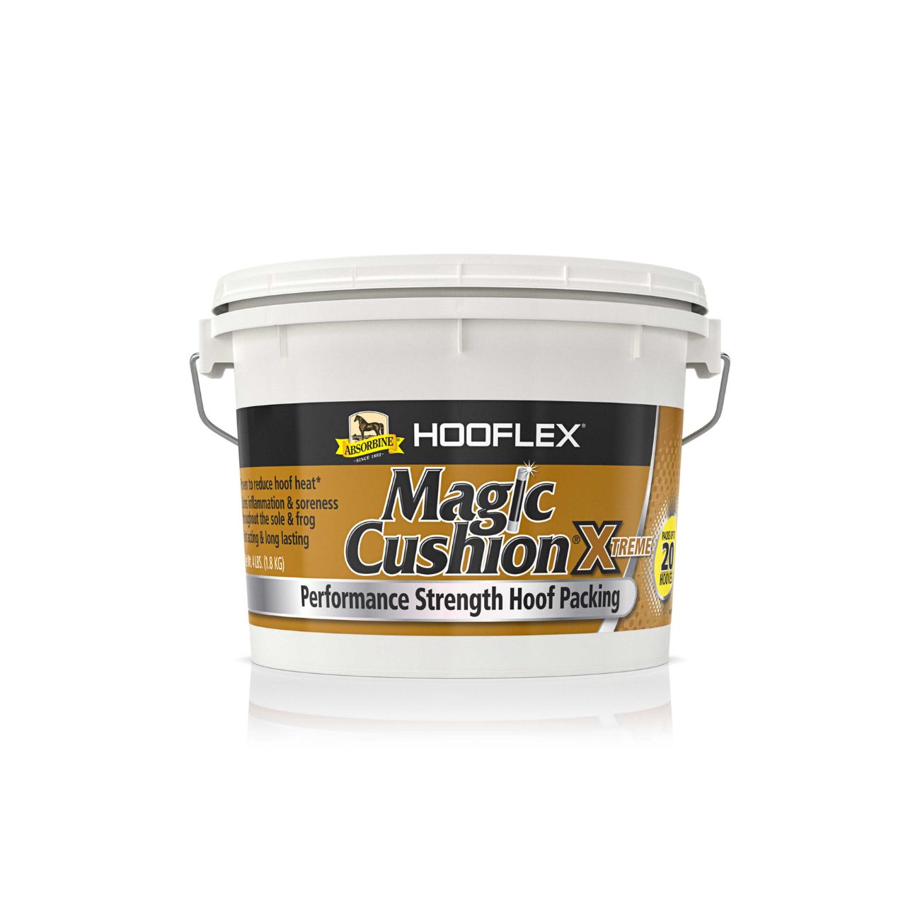 ABSORBINE Absorbine Magic Cushion Hoof Packing 1.8 kg - Pasta rinfrescante per zoccoli 383009 NEUTRO 