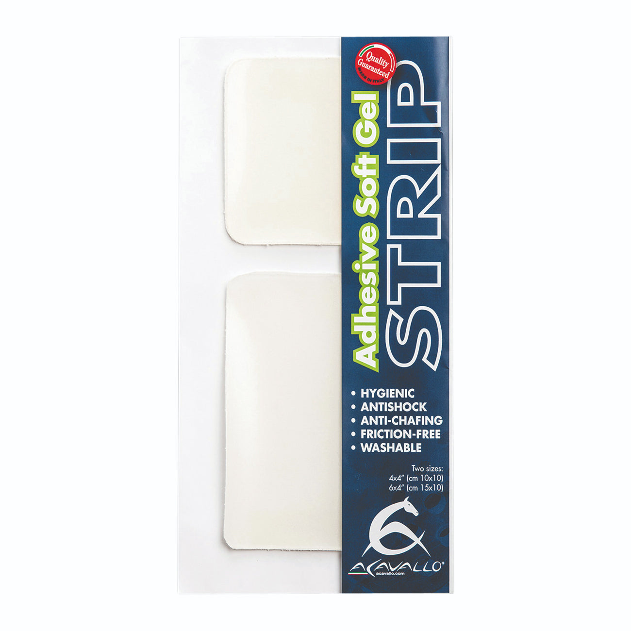 ACAVALLO Acavallo Strisce Adesive In Gel Trasparente 09ACA-AC781A TRASPARENTE 