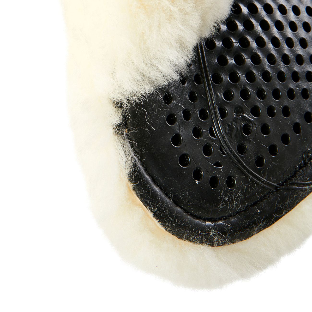 ACAVALLO Gel NS-S Classic-S Full Flat Nero AC156 BLACK SHEEPSKIN NATURAL 