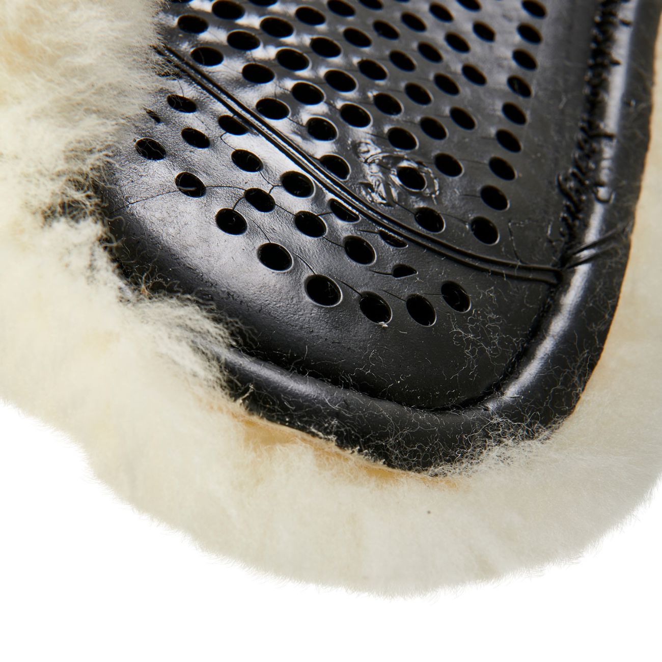ACAVALLO Gel NS-S Classic-S Full Flat Nero AC156 BLACK SHEEPSKIN NATURAL 