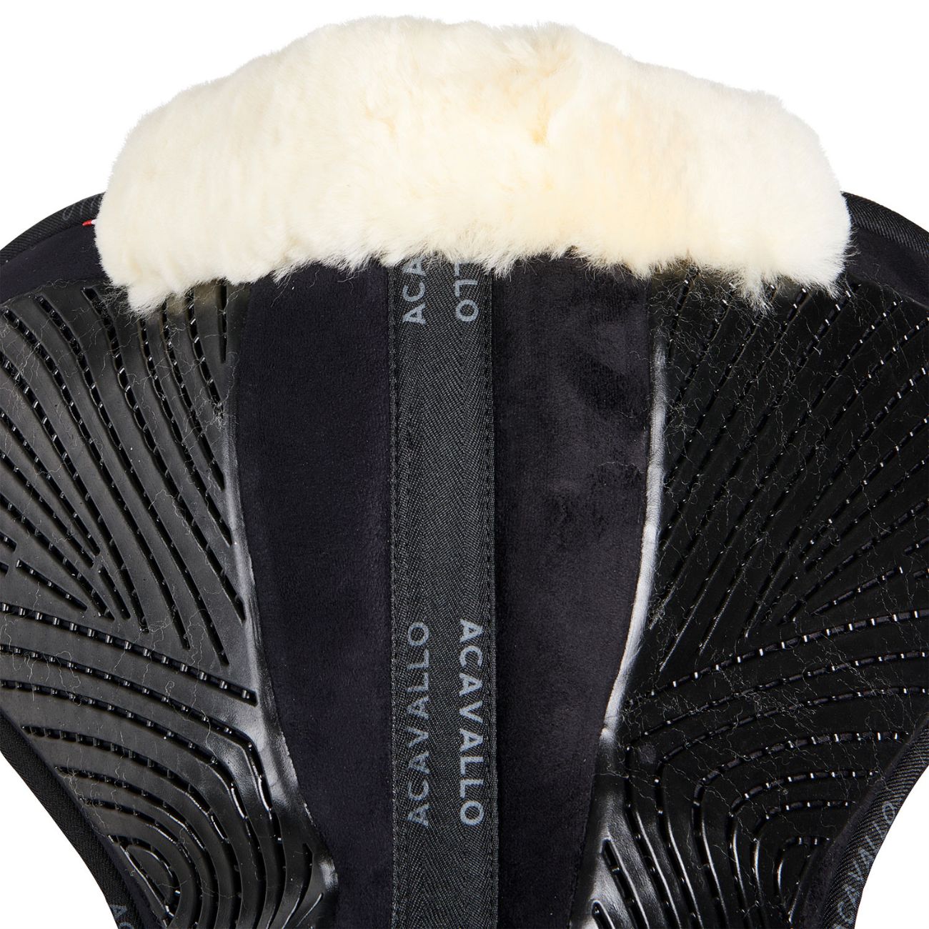 ACAVALLO Compensatore Da Salto Close Contact Shape Acavallo Nero/Naturale AC235 BLACK SHEEPSKIN NATURAL 
