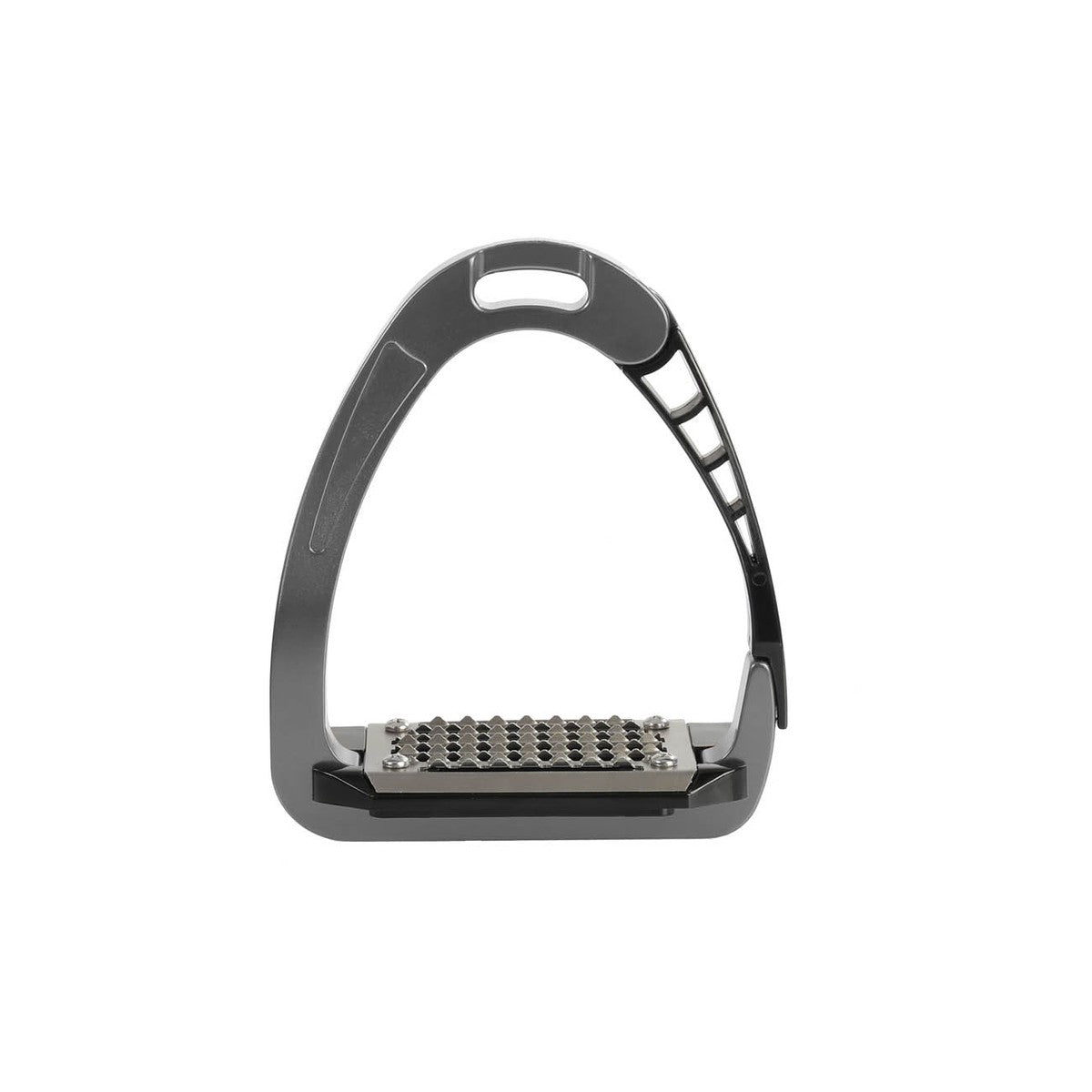 ACAVALLO Staffe Di Sicurezza In Alluminio Modello Arena Titanio AC607 TITANIUM 