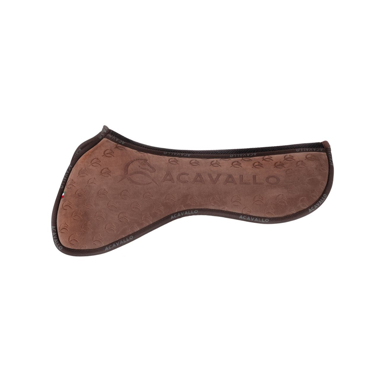ACAVALLO Memory Pad Spine Free Close Contact Con Memory Foam E Sistema Silicon Grip Acavallo Marrone AC860 BROWN 