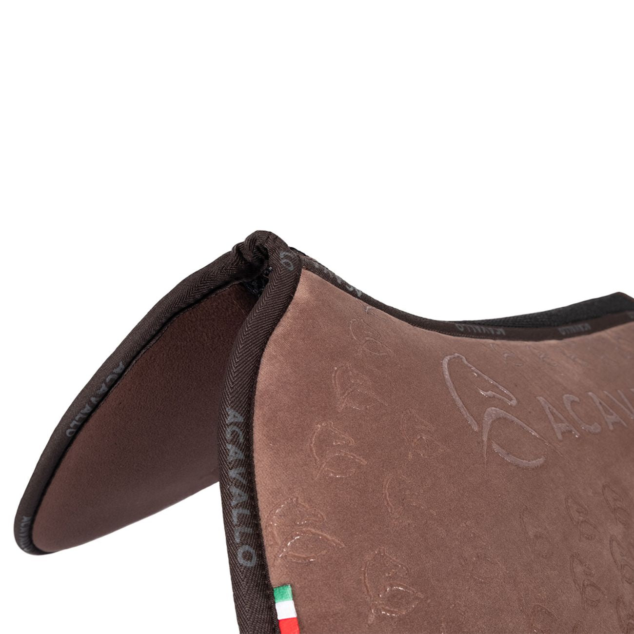 ACAVALLO Memory Pad Spine Free Close Contact Con Memory Foam E Sistema Silicon Grip Acavallo Marrone AC860 BROWN 