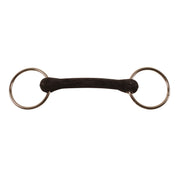 AMAHORSE Filetto Ad Anelli Intero Con Canna In Gomma Rigida Amahorse 09AMA-MO00038 GOMMA NERA 