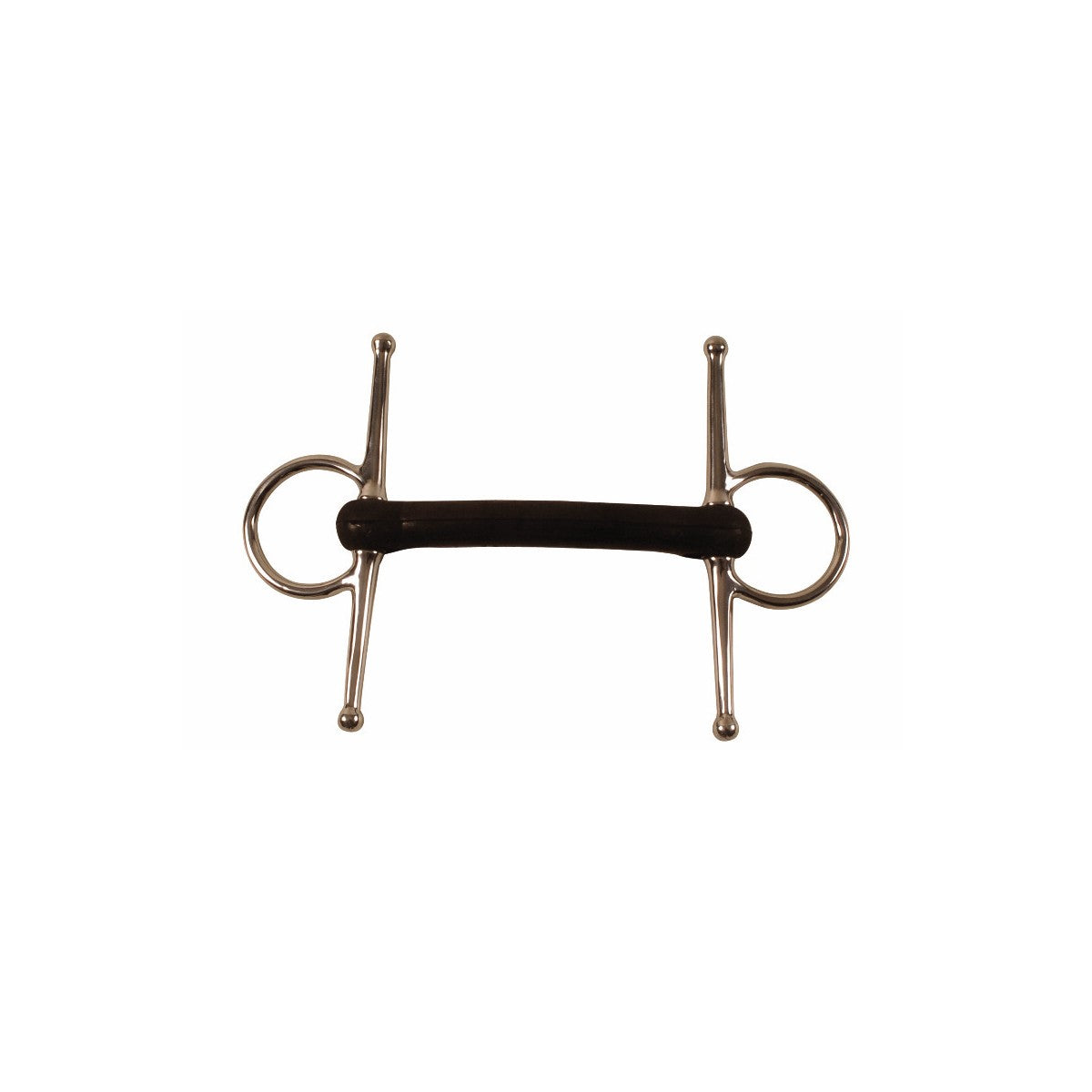 AMAHORSE Filetto Ad Aste Intero Ricoperto In Gomma Amahorse 09UMMO00035 INOX 