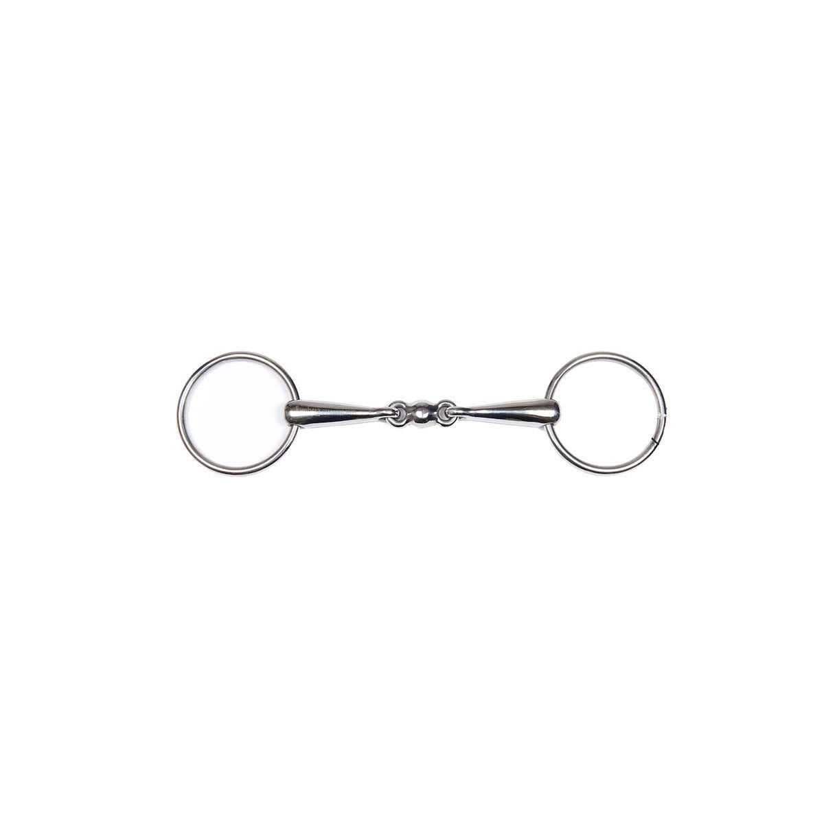AMAHORSE Filetto Ad Anelli Spezzato In Tre Con Sfera Amahorse 09UMMO00044 INOX 