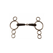 AMAHORSE Pessoa A Due Chiamate Spezzato In Due Rivestito In Gomma Amahorse 09UMMO00054 INOX 