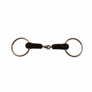 AMAHORSE Filetto Ad Anelli Spezzato In Due Ricoperto In Gomma Amahorse 09UMMO00068 INOX 