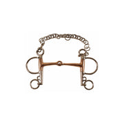 AMAHORSE AMAHORSE PELHAM INOX SNODATO IMBOTTITO RAME Argento PELHAM 09UMMO00077 09UMMO00077 INOX 