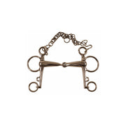 AMAHORSE AMAHORSE PELHAM SNODATO VUOTO 23mm Argento PELHAM 09UMMO00096 09UMMO00096 INOX/NERO 