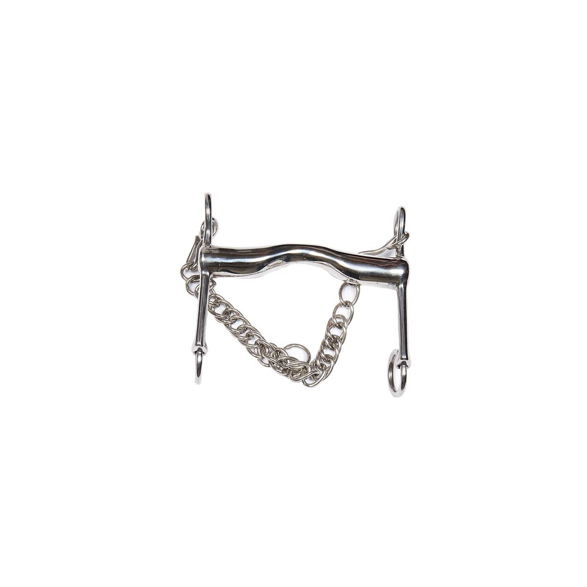 AMAHORSE AMAHORSE MORSO INTERO DRESSAGE ASTE FISSE VUOTE Argento IMBOCCATURE ATTACCHI 09UMMO00098 09UMMO00098A INOX 