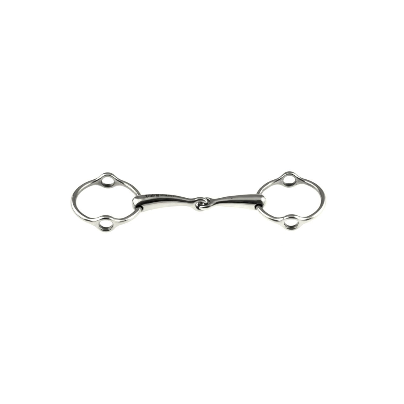 AMAHORSE Filetto Elevatore Spezzato In Due Con Anelli Da 65mm Amahorse MO00018 INOX 