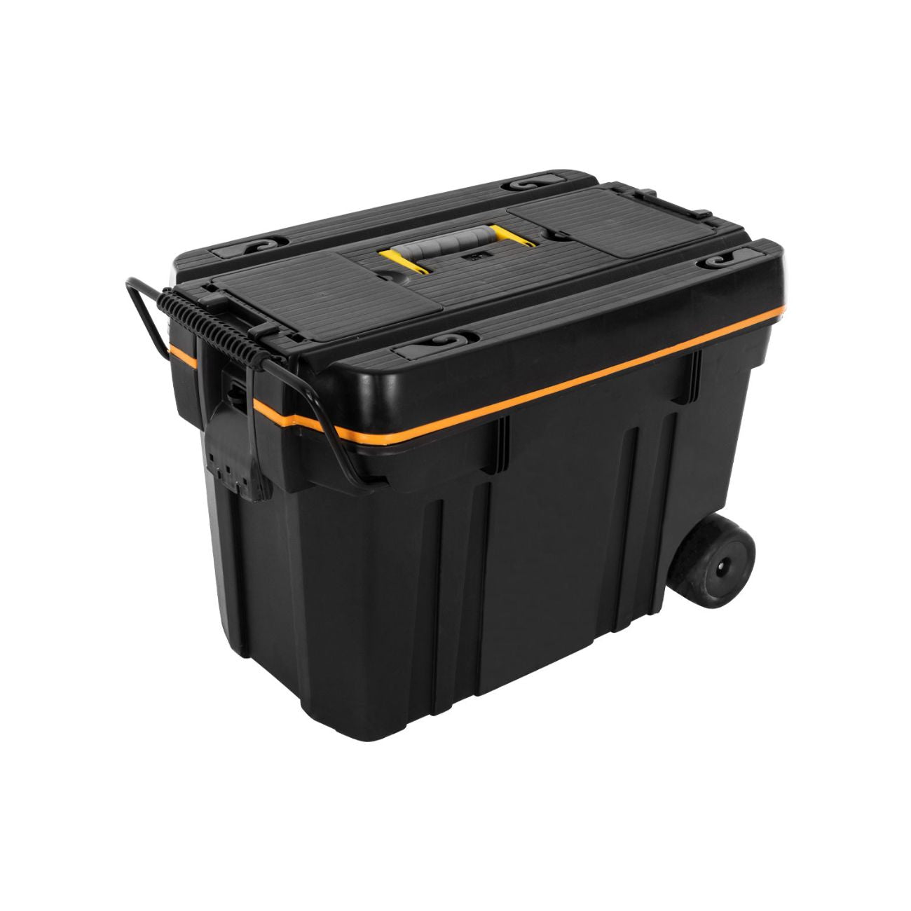 AMAHORSE Baule Trolley Medio Con Due Ruote VA00013 NERO 