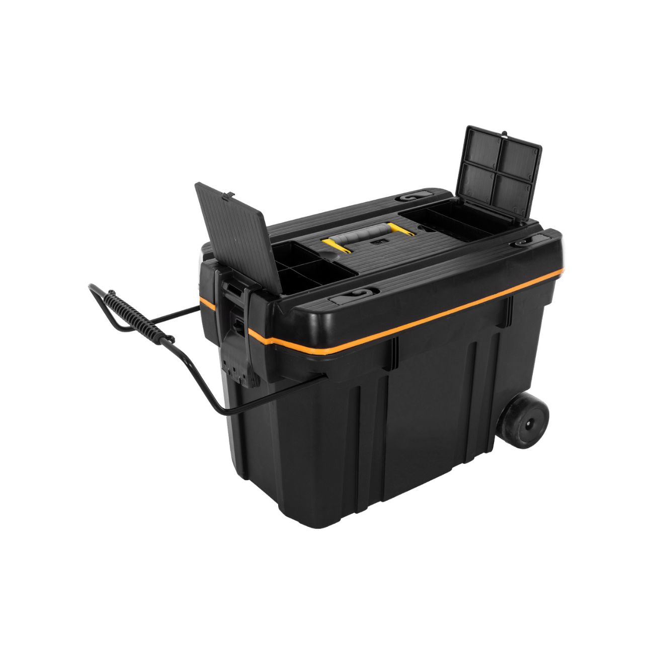 AMAHORSE Baule Trolley Medio Con Due Ruote VA00013 NERO 