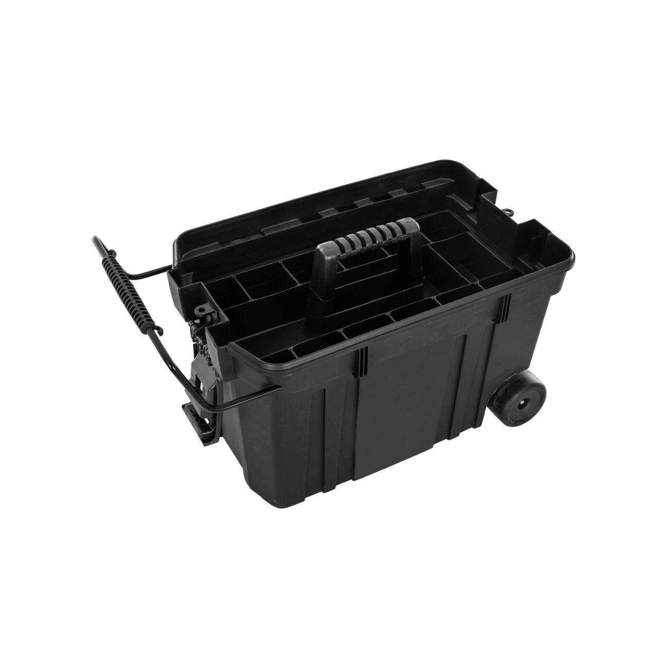 AMAHORSE Baule Trolley Medio Con Due Ruote VA00013 NERO 