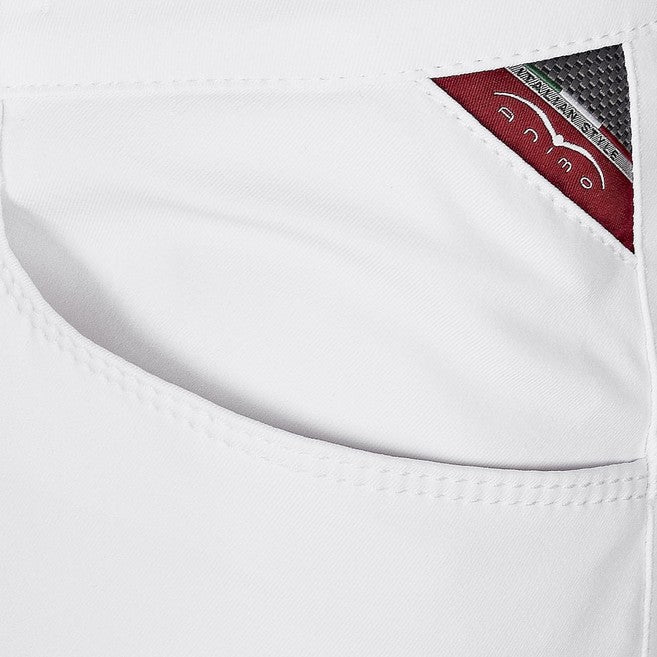 ANIMO ANIMO Manta Bianco Pantaloni Da Equitazione 21AM-MANTA/18 02BIANCO 