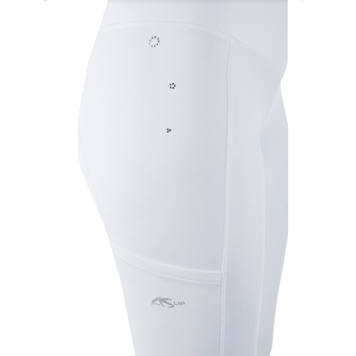 ANNA SCARPATI PANTALONE DA EQUITAZIONE DONNA SIDDI FULL GRIP 22X ANNA SCARPATI 29AS-SSIDDFPFGD BIANCO 