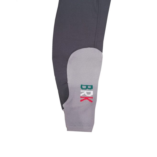 BARRAKAN Barrakan Pantalone Leggero Da Equitazione Donna Con Grip E Toppa Mod.Alaska Grigio 25BKALASKA-SUMMER 394GRIGIO 
