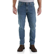 CARHARTT Carhartt Rugged Flex Low Rise 5-Pocket Tapered Jean Jeans jeans 5 tasche in denim stretch a vita bassa e gamba affusolata 29CA-104960 ARCADIA 