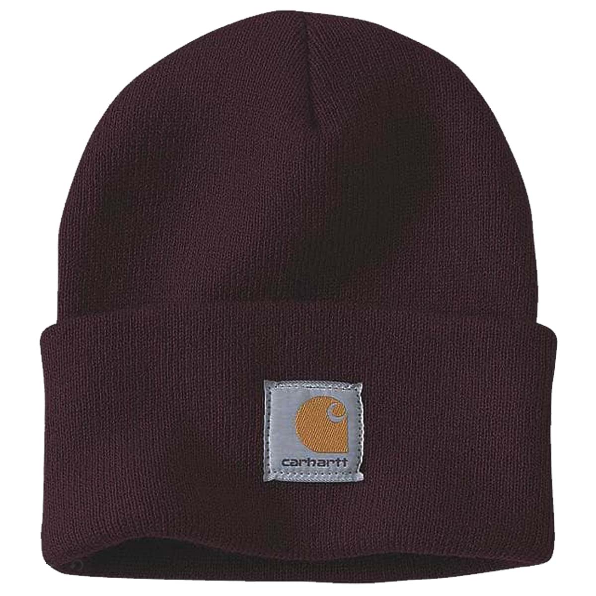 CARHARTT Carhartt Knit Cuffed Beanie Prugna berretto in maglia a coste 29CA-A18 BLACKBERRY 