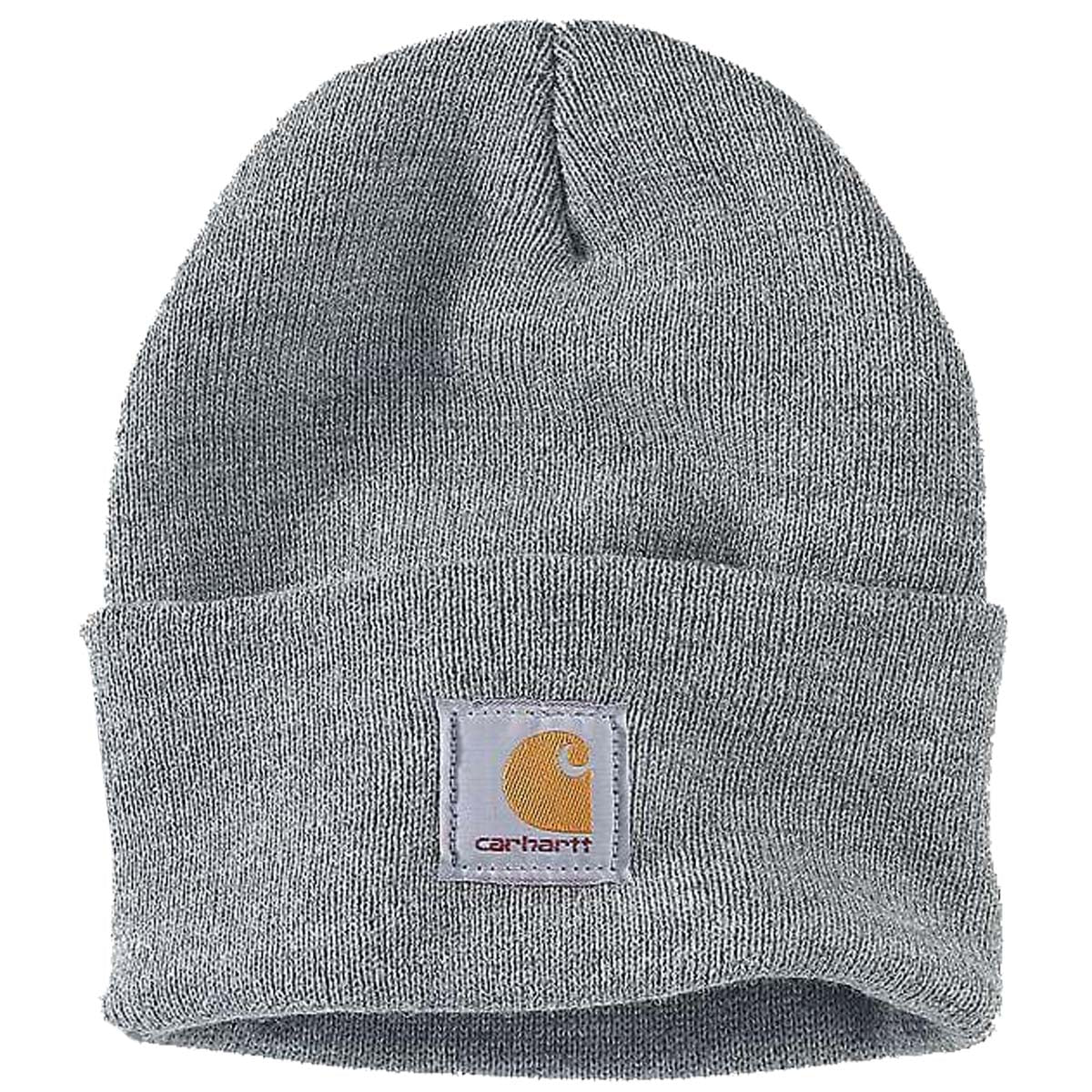 CARHARTT Carhartt Knit Cuffed Beanie Grey berretto in maglia a coste 29CA-A18 GREY 