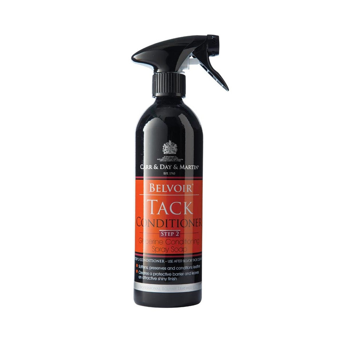 CARR AND DAY AND MARTIN Carr & Day & Martin BELVOIR TACK CONDITIONER SPRAY 500ml - condizionatore per cuoio spray (Step 2) 09CD10014-ALLUMINIO NEUTRO 