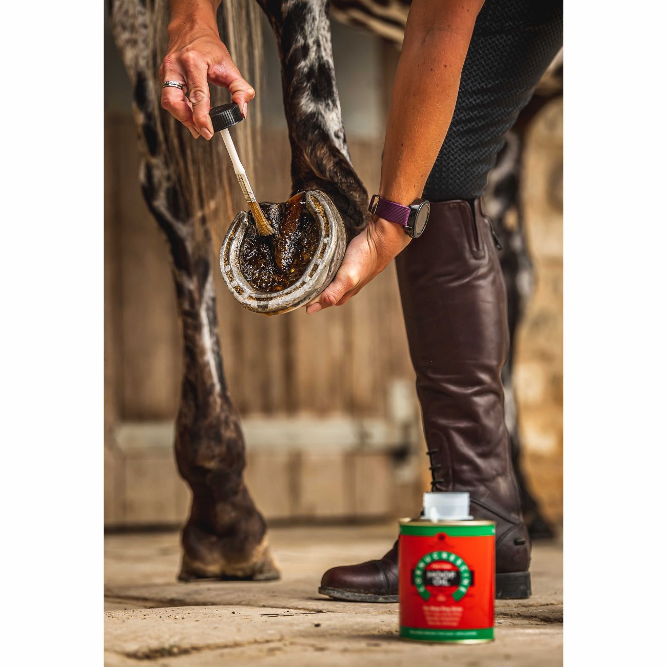CARR AND DAY AND MARTIN Carr & Day & Martin COURNUCRESCINE TEA TREE HOOF OIL 500ml. - cura cavallo/cuoio 726013 NEUTRO 