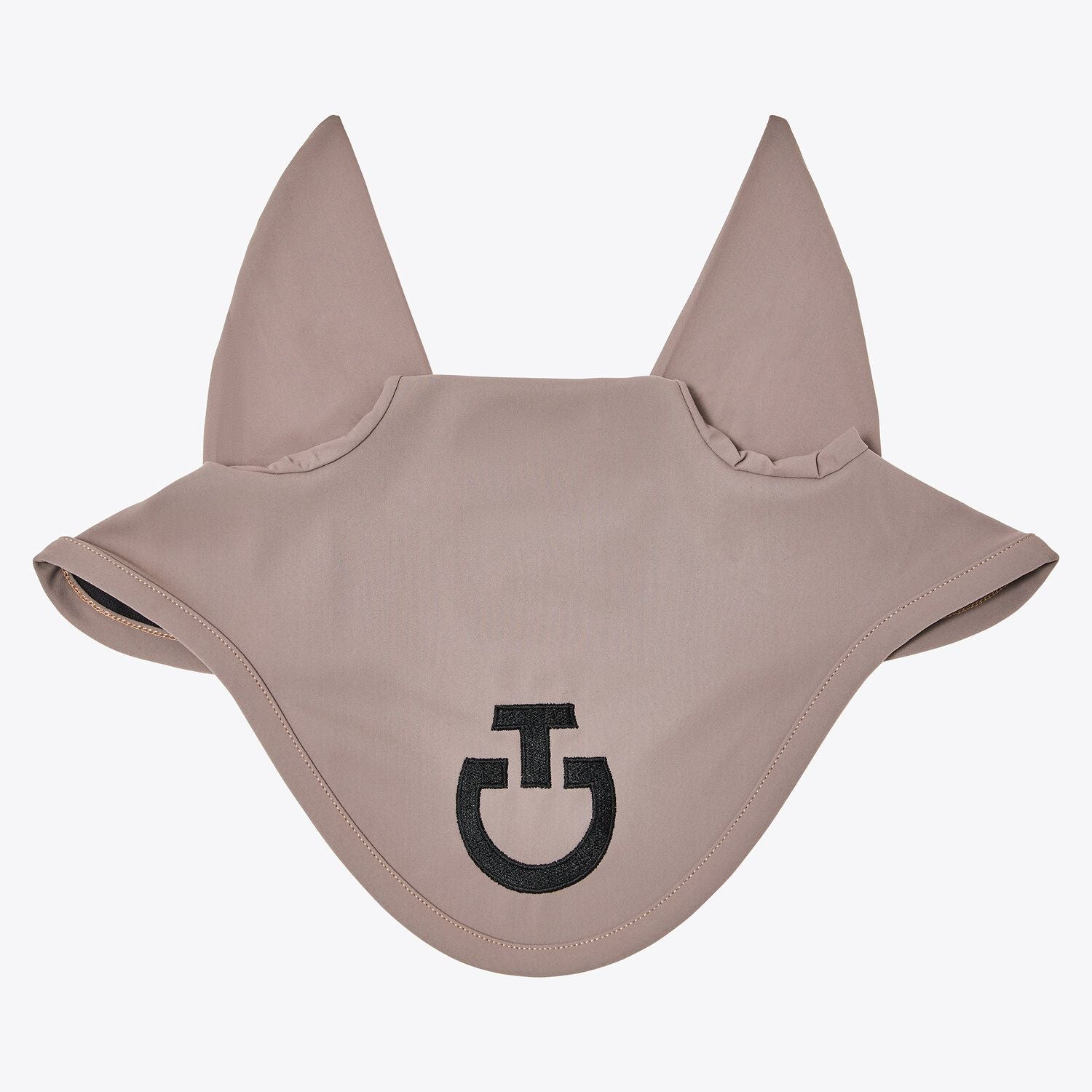 CAVALLERIA TOSCANA Cuffietta Antimosche Con Logo Cavalleria Toscana Tortora 09CT-CUF043JE010 8960TAUPE 