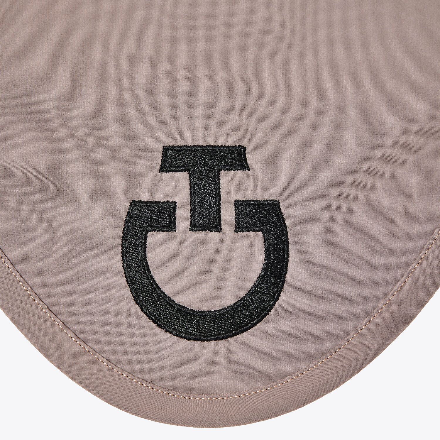 CAVALLERIA TOSCANA Cuffietta Antimosche Con Logo Cavalleria Toscana Tortora 09CT-CUF043JE010 8960TAUPE 
