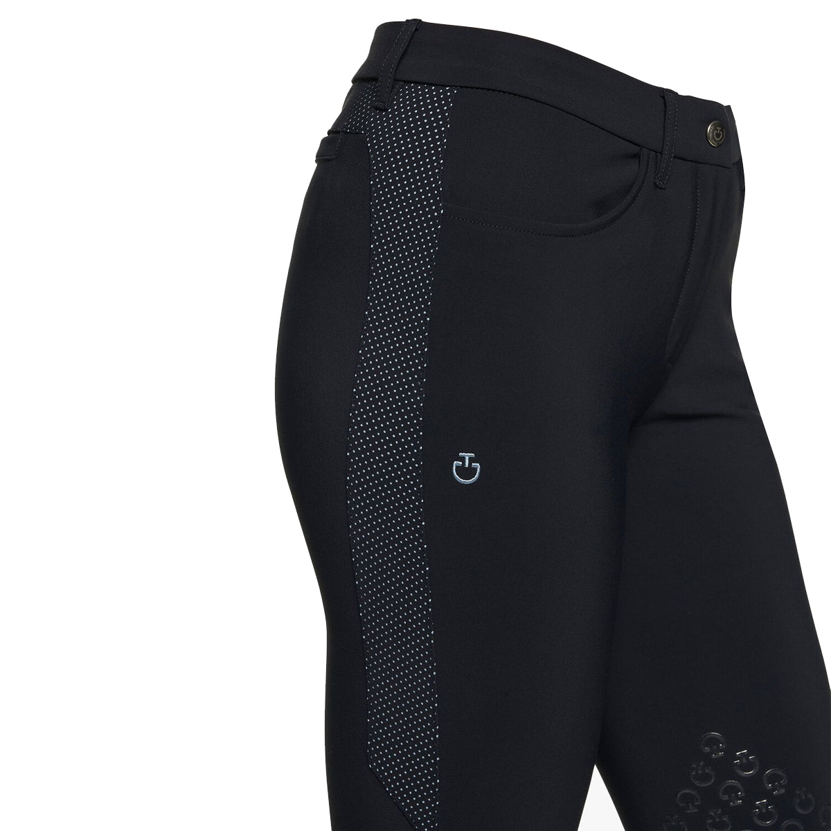 CAVALLERIA TOSCANA Cavalleria Toscana Pantaloni Da Equitazione 09CT-PAD167JE0107001 Blu 09CT-PAD167JE010 7001BLU ANTRACITE 