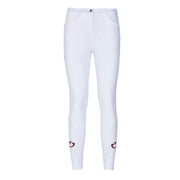 CAVALLERIA TOSCANA Cavalleria Toscana Pantaloni Da Equitazione 19CT-PAD054JE0100001 Bianco 19CT-PAD054JE010 0001BIANCO 