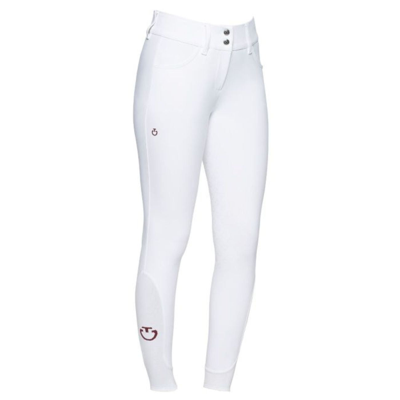 CAVALLERIA TOSCANA Pantalone Donna Full Grip Bianco 24CT-PAD096JE010 0001BIANCO 