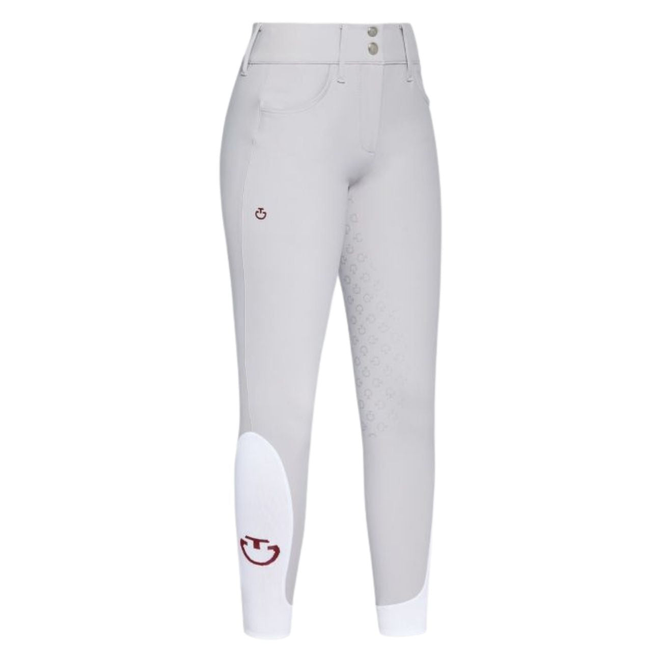 CAVALLERIA TOSCANA Pantalone Donna Full Grip Grigio 24CT-PAD096JE010 GRIGIO CHIARO 
