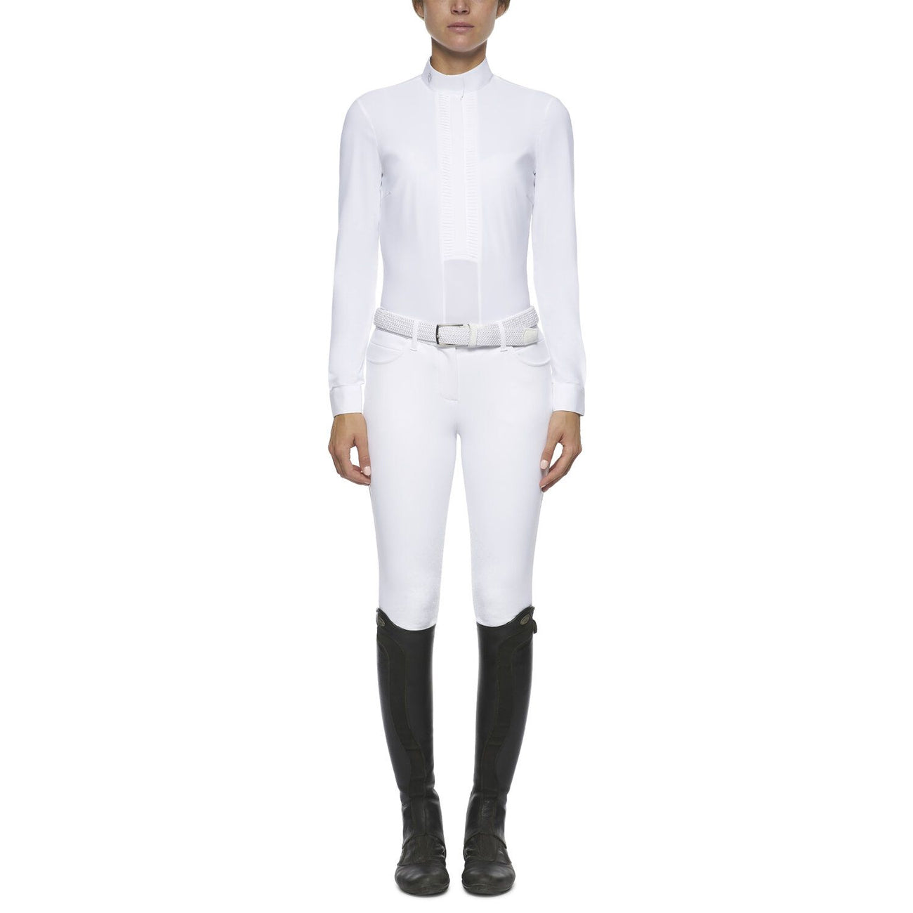 CAVALLERIA TOSCANA Cavalleria Toscana Camicie Da Concorso 28CT-CAD152JE1350101 Bianco 28CT-CAD152JE135 0101WHITE 