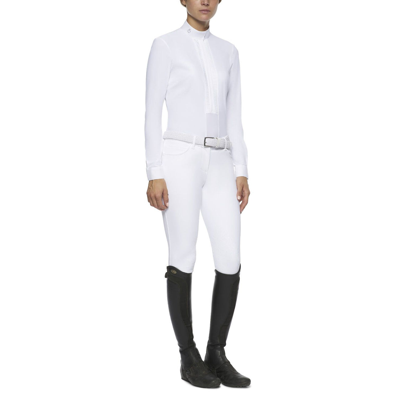 CAVALLERIA TOSCANA Cavalleria Toscana Camicie Da Concorso 28CT-CAD152JE1350101 Bianco 28CT-CAD152JE135 0101WHITE 