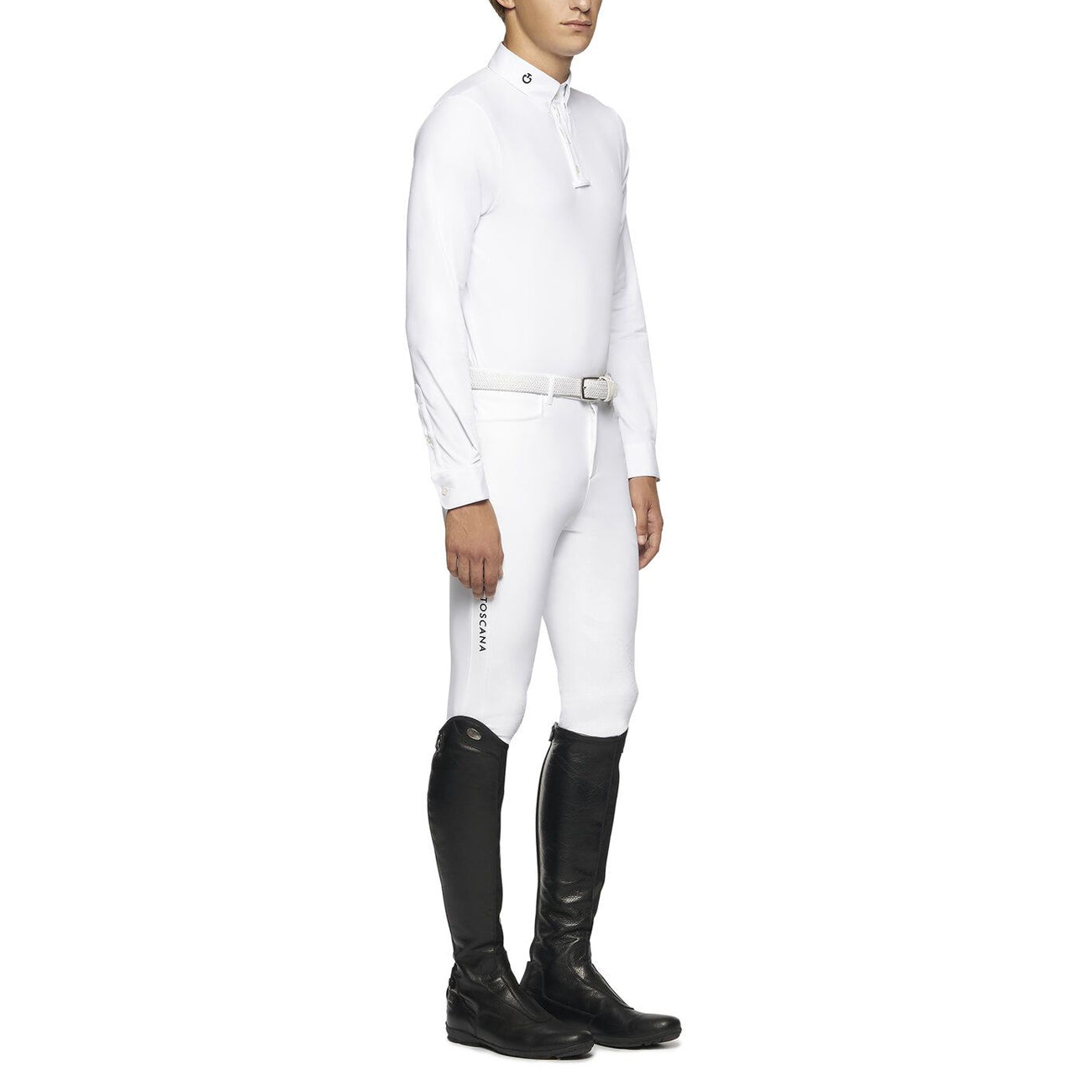 CAVALLERIA TOSCANA Cavalleria Toscana Camicie Da Concorso 28CT-POU259JV0010001 Bianco 28CT-POU259JV001 0001WHITE 