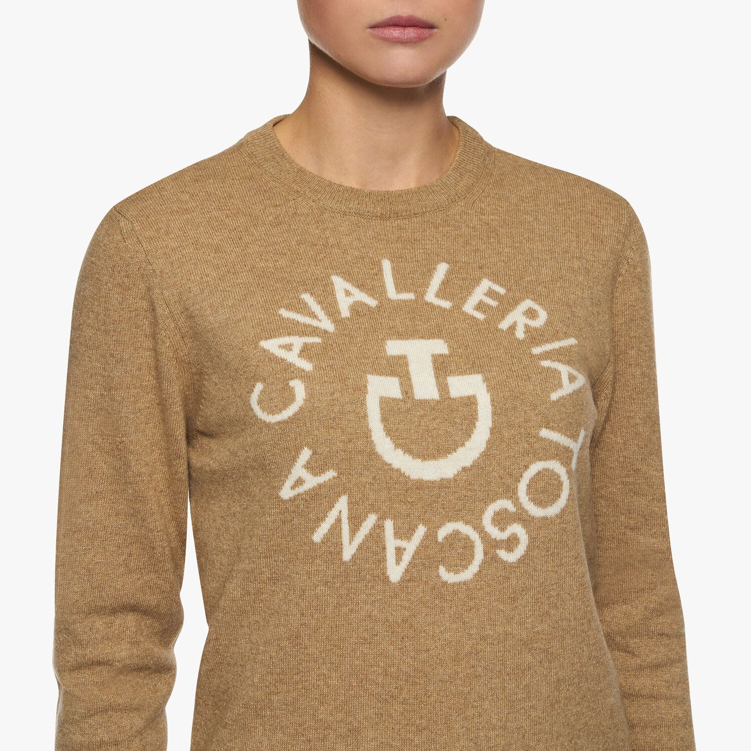 CAVALLERIA TOSCANA Cavalleria Toscana Felpe E Pull 29CT-MAD115LA0364B00 Blu Lunghezza 115 cm 29CT-MAD115LA036 4B00 LIGHT MOCHA 
