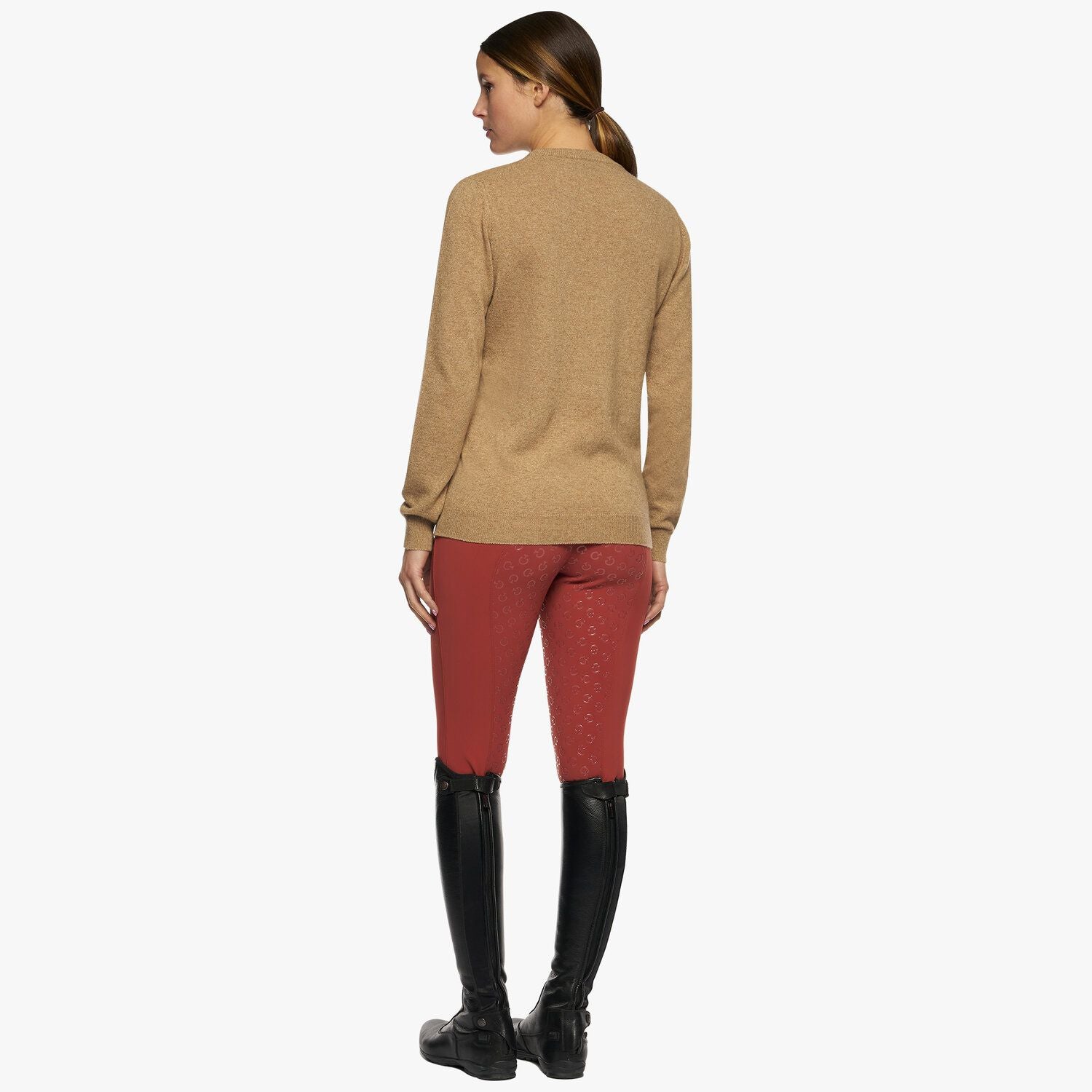 CAVALLERIA TOSCANA Cavalleria Toscana Felpe E Pull 29CT-MAD115LA0364B00 Blu Lunghezza 115 cm 29CT-MAD115LA036 4B00 LIGHT MOCHA 