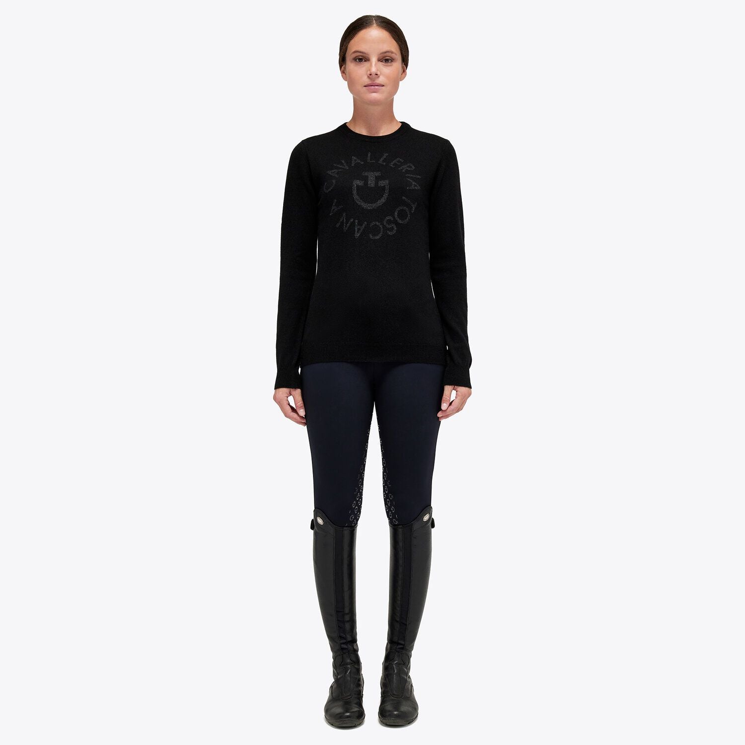 CAVALLERIA TOSCANA Cavalleria Toscana Felpe E Pull 29CT-MAD115LA0369999 Nero Lunghezza 115 cm 29CT-MAD115LA036 9999BLACK 