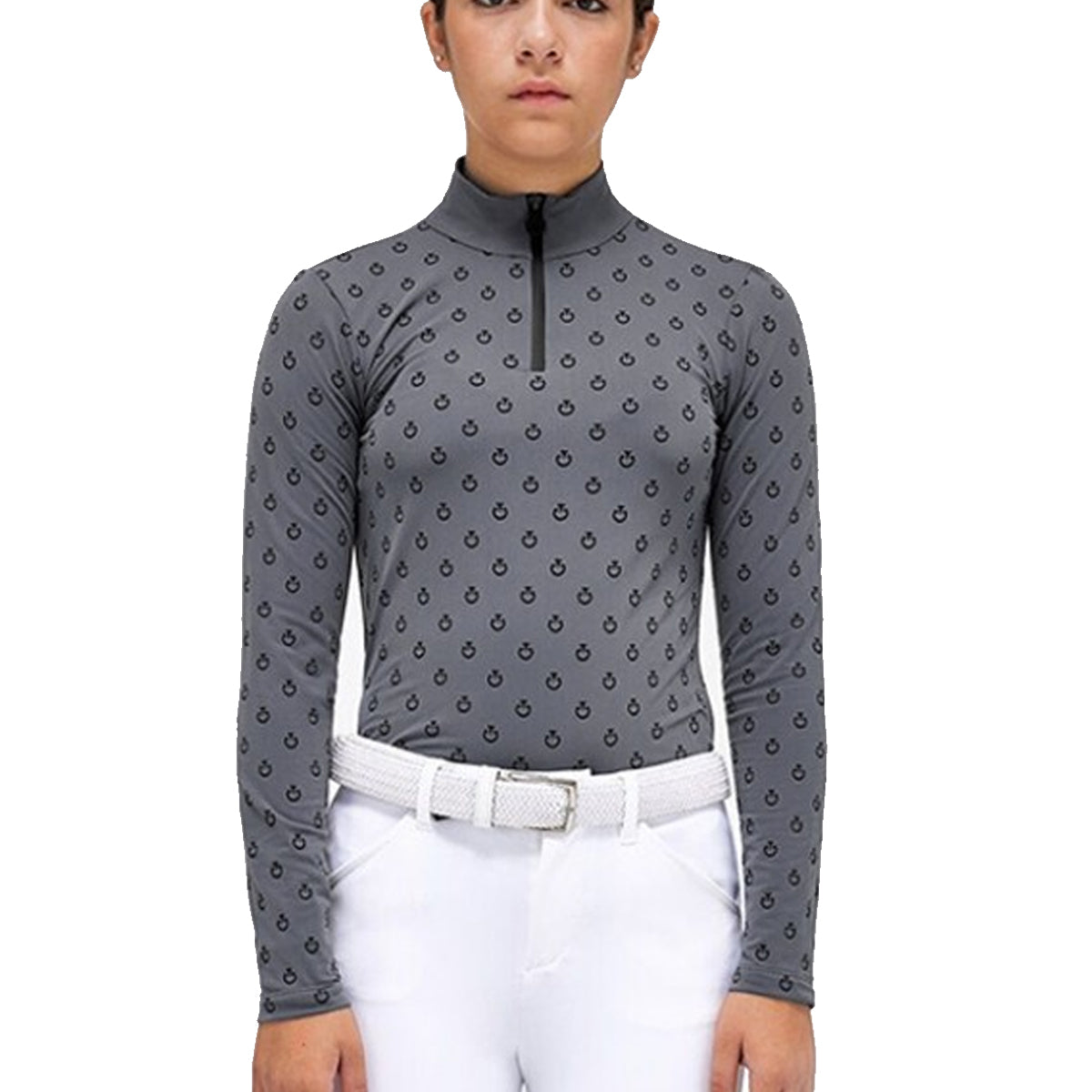 CAVALLERIA TOSCANA Cavalleria Toscana Polo E Camicie 29CT-POA084JV0018980 Grigio 29CT-POA084JV001 8980GRIGIO 