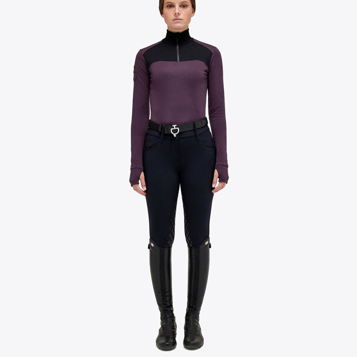 CAVALLERIA TOSCANA Cavalleria Toscana Felpe E Pull 29CT-POD304PA0633A00DARK Lilla 29CT-POD304PA063 3A00DARK PURPLE 