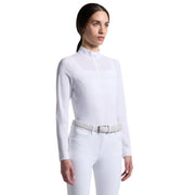 CAVALLERIA TOSCANA Camicia Da Concorso Donna Traforata CAD297JE022 BIANCO 