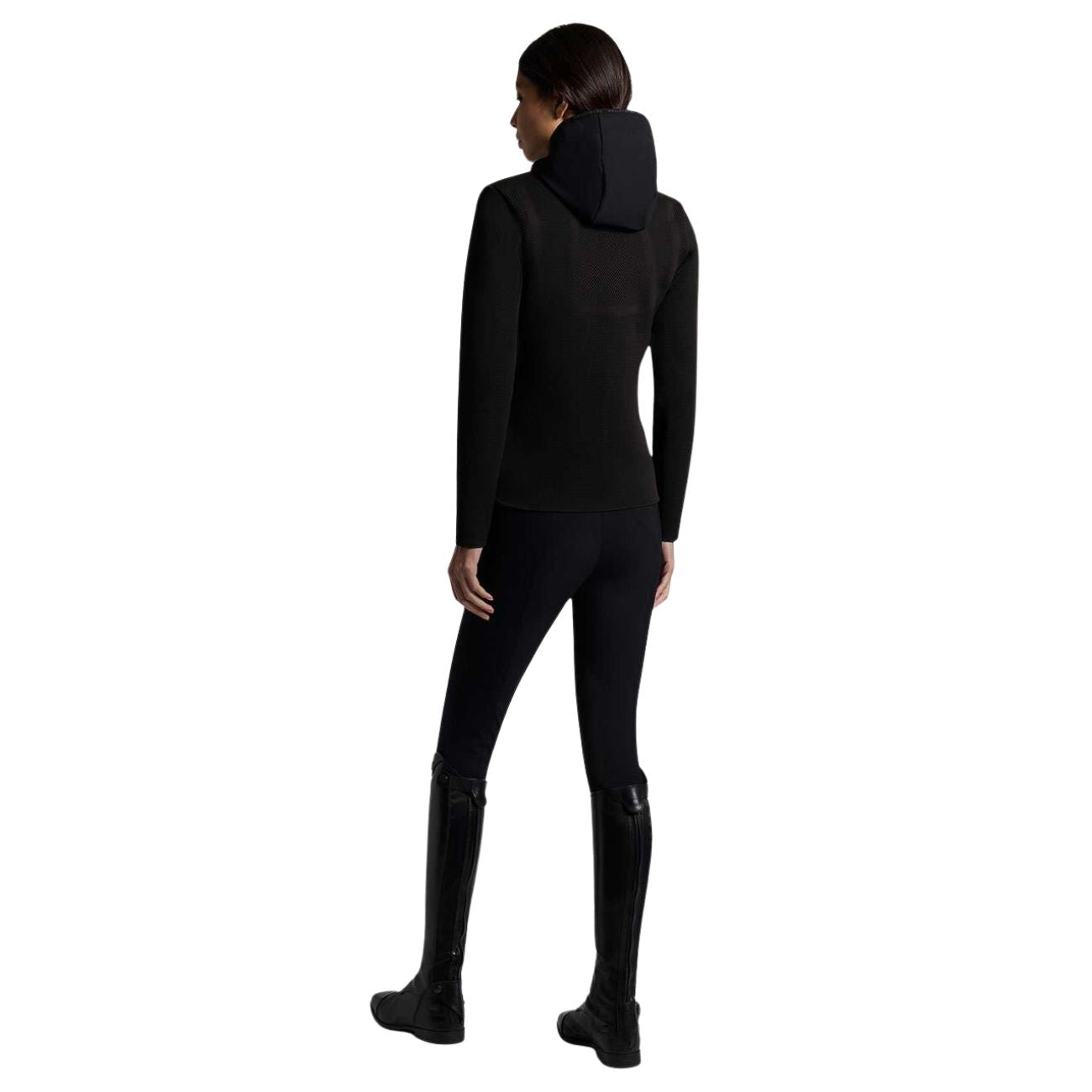 CAVALLERIA TOSCANA Softshell Donna Tech Knit GIU322JC046 BLACK 