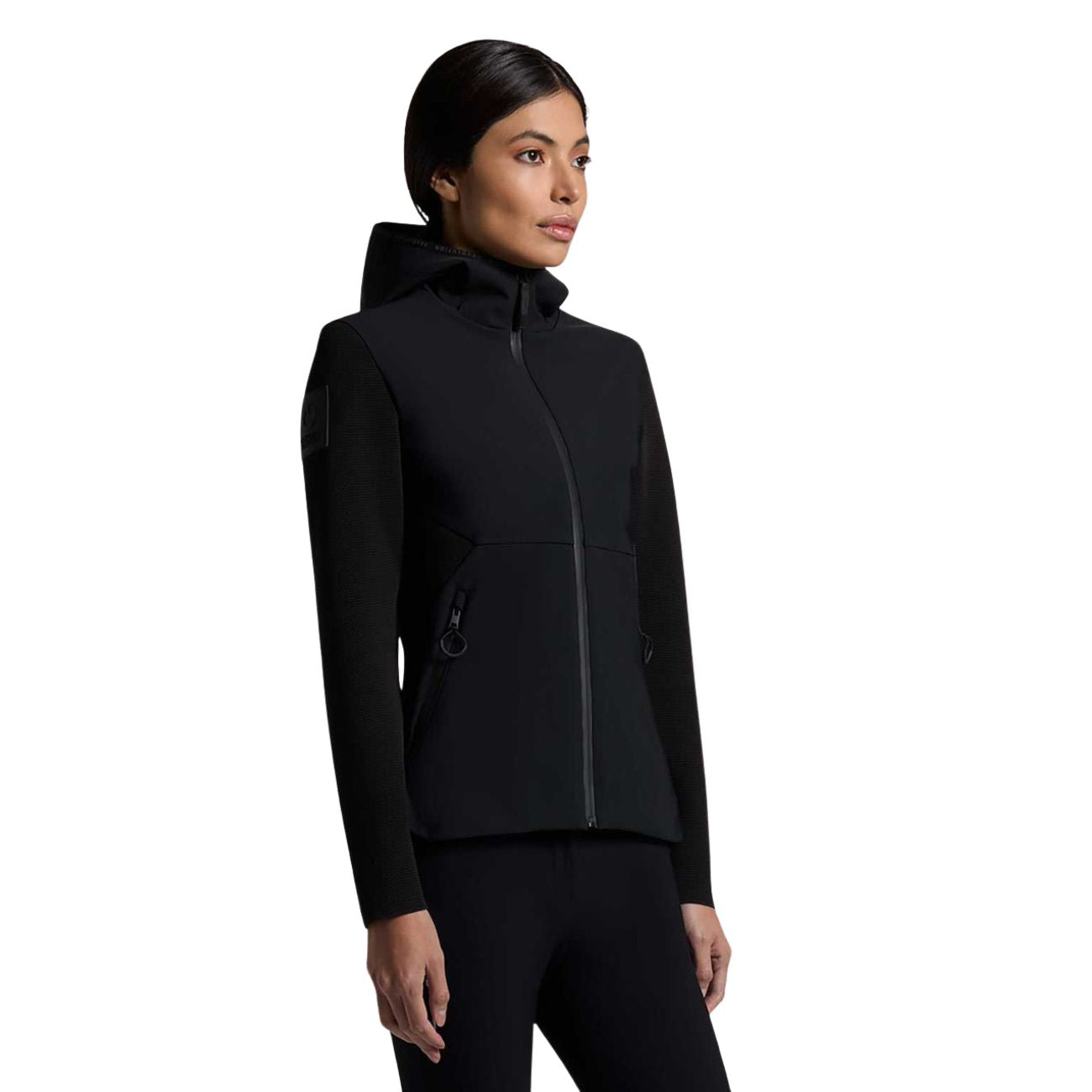 CAVALLERIA TOSCANA Softshell Donna Tech Knit GIU322JC046 BLACK 