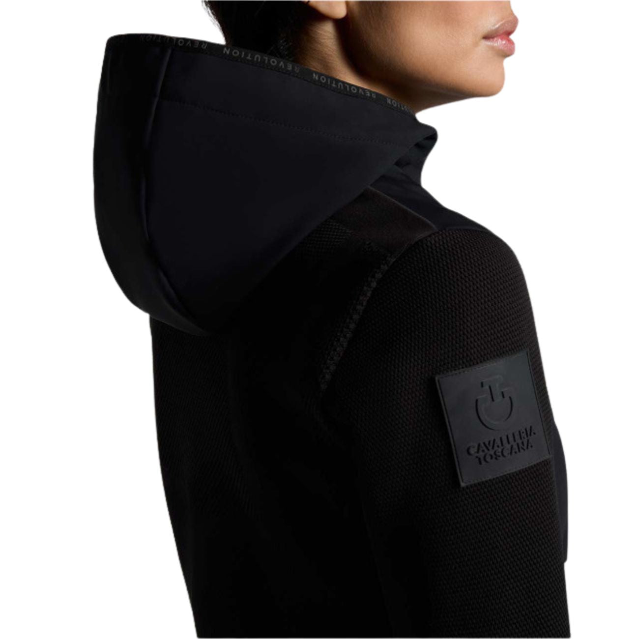 CAVALLERIA TOSCANA Softshell Donna Tech Knit GIU322JC046 BLACK 