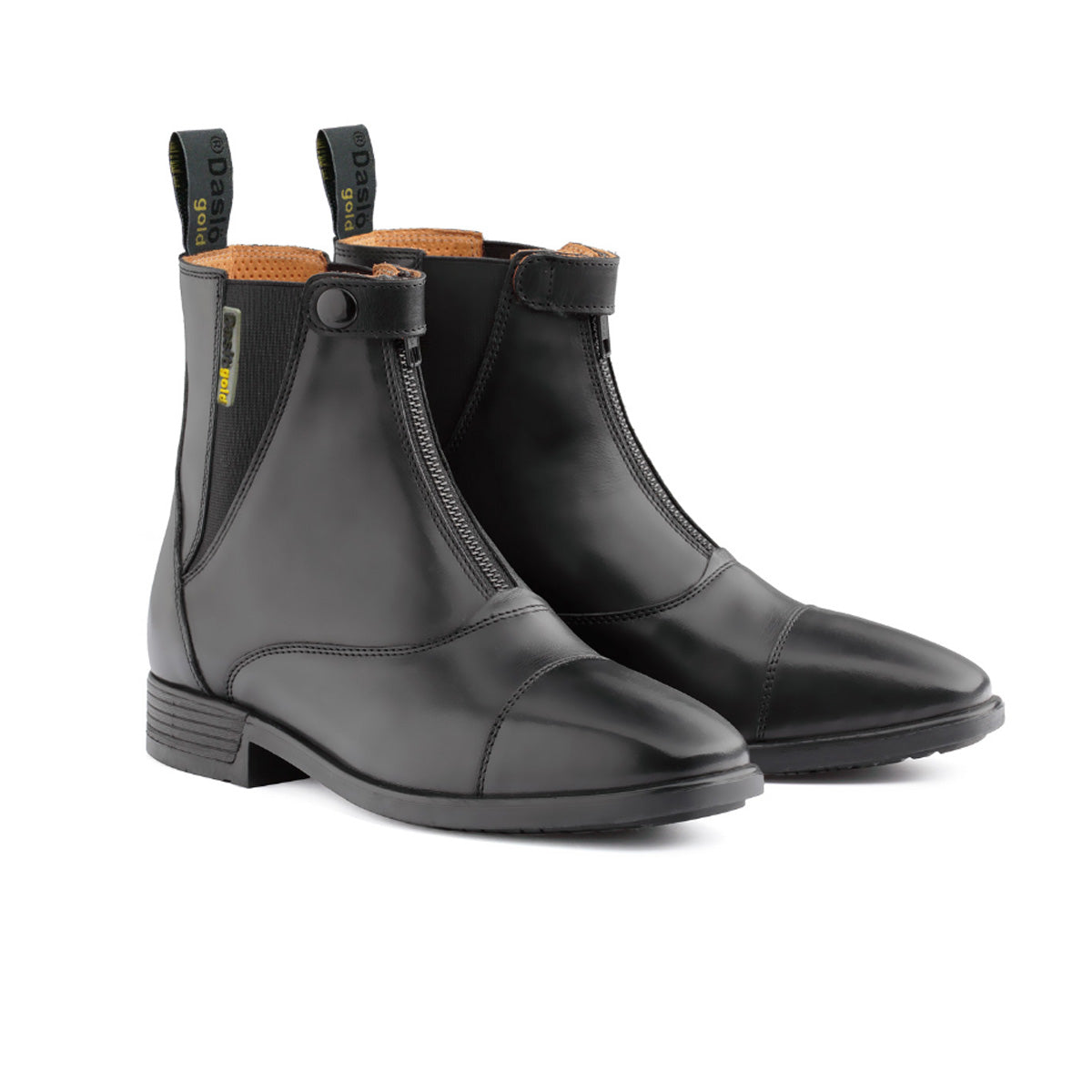 DASLO Stivaletto Gold con zip 09TA-0432399 NERO 