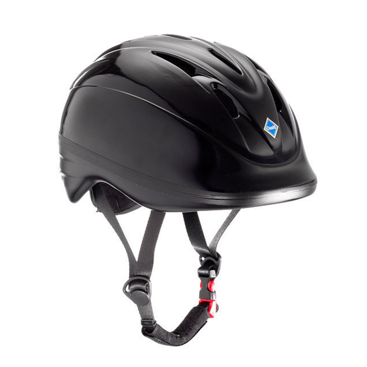 DASLO Cap da equitazione lucido Daslo 09TA0500955 BLACK 