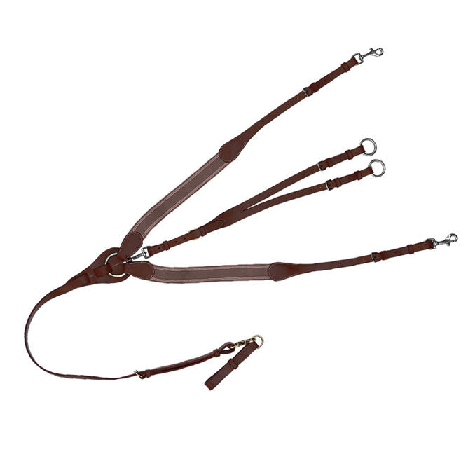 DASLO Pettorale in cuoio elastico Daslo 09TA1195699 MARRONE 