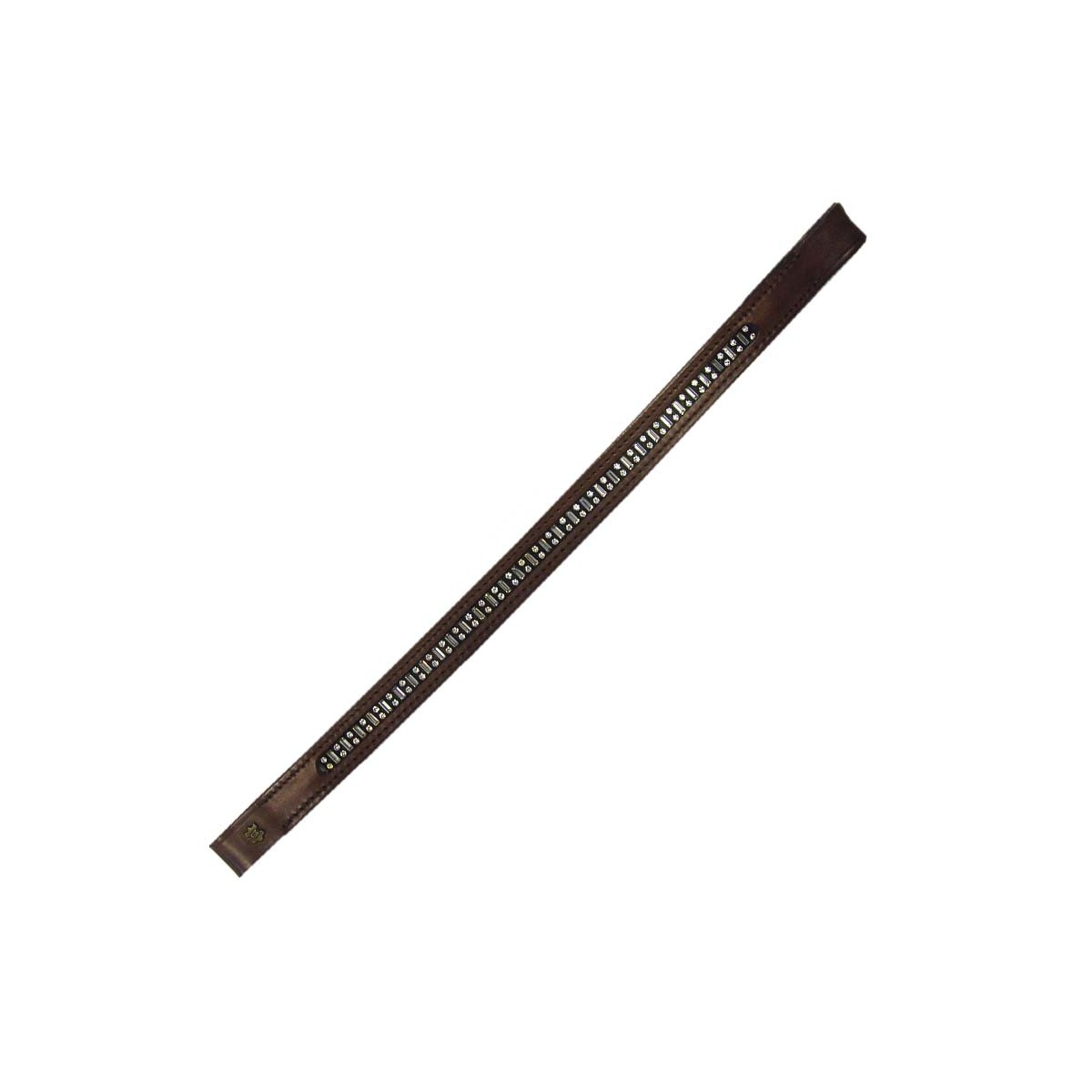 DOBERT Dobert Frontalino 3 File Swarovski Marrone Frontalini 09DO8761LDIA11 MARRONE 
